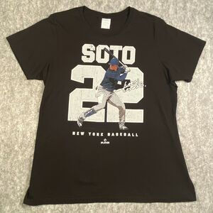 Ladies Juan Soto #22 T-Shirt X-Large New York Baseball MLB Players Association